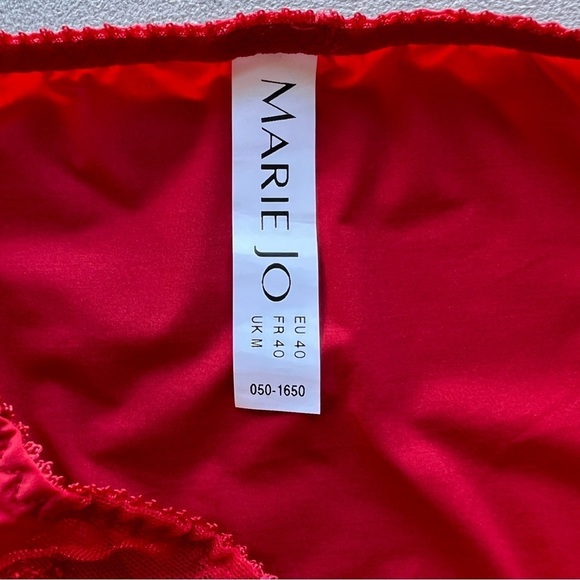 NEW Marie Jo Eloise Panties, Red, Size M - Picture 9 of 10